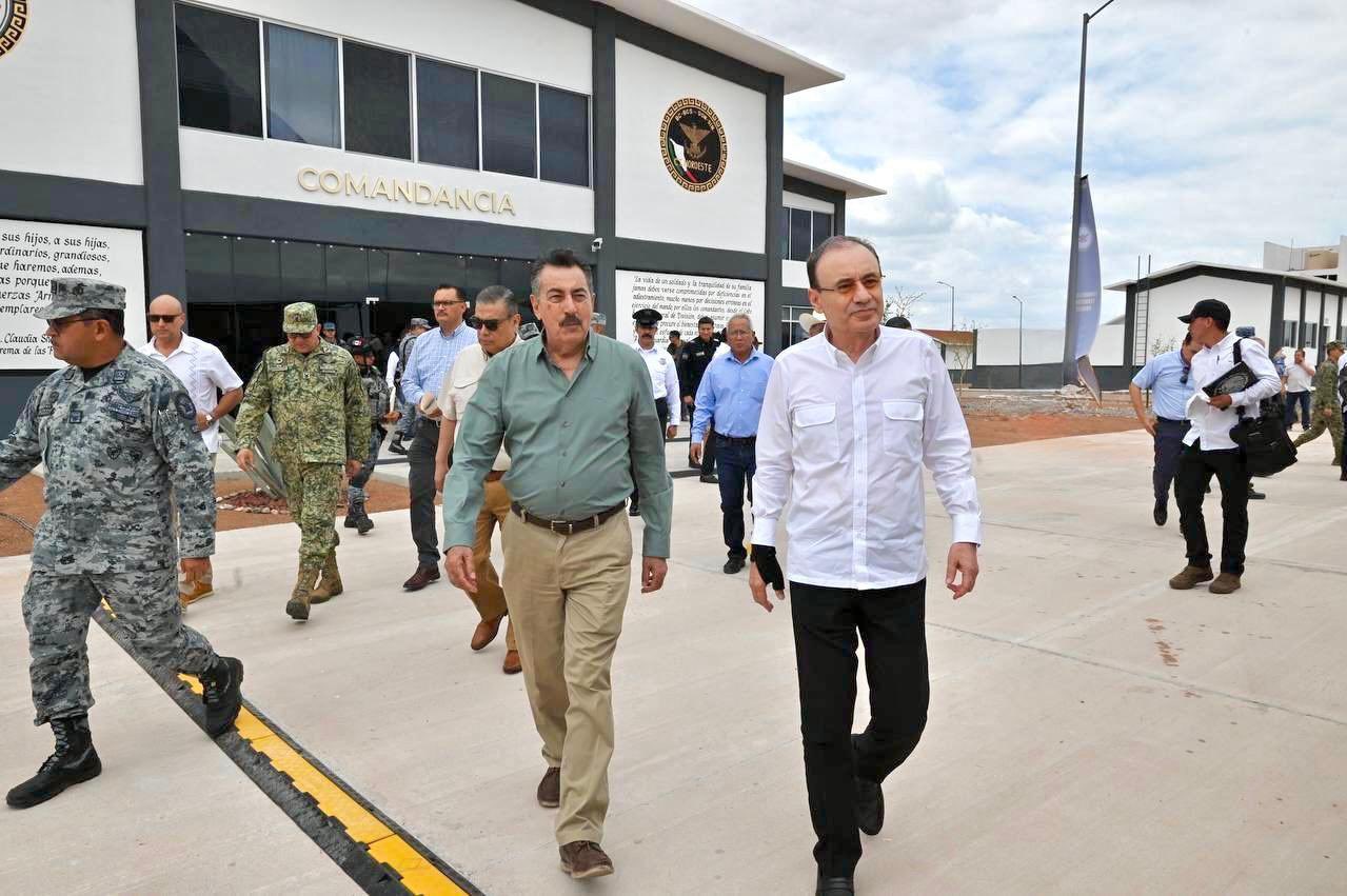 Gobernador Durazo inaugura instalaciones de la Guardia Nacional en Cajeme; suman 19 en Sonora